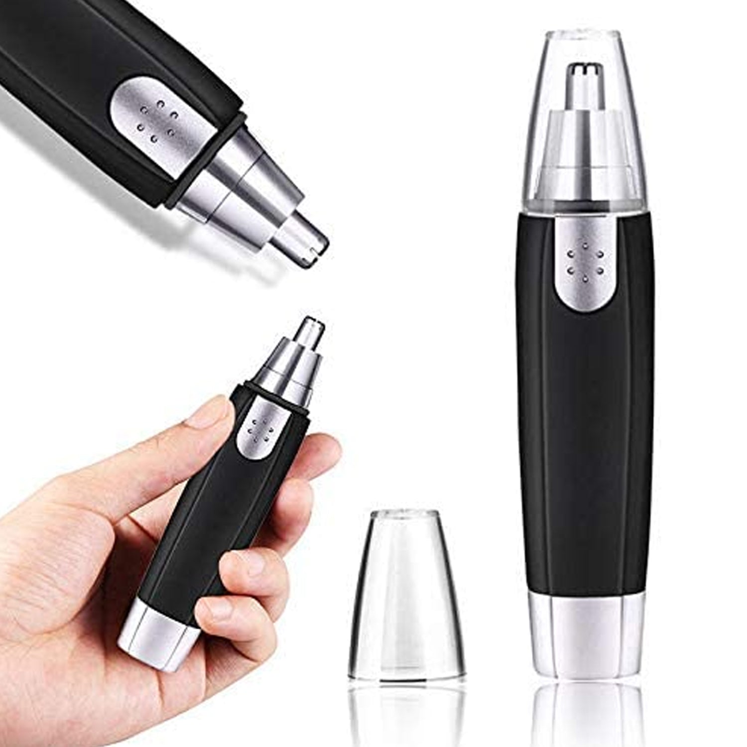 6003 Sharp New Ear and Nose Hair Trimmer Professional Heavy Duty Steel Nose Clipper Battery-Operated. DeoDap 6003 Sharp New Ear and Nose Hair Trimmer Professional Heavy Duty Steel Nose Clipper Battery-Operated. DeoDap